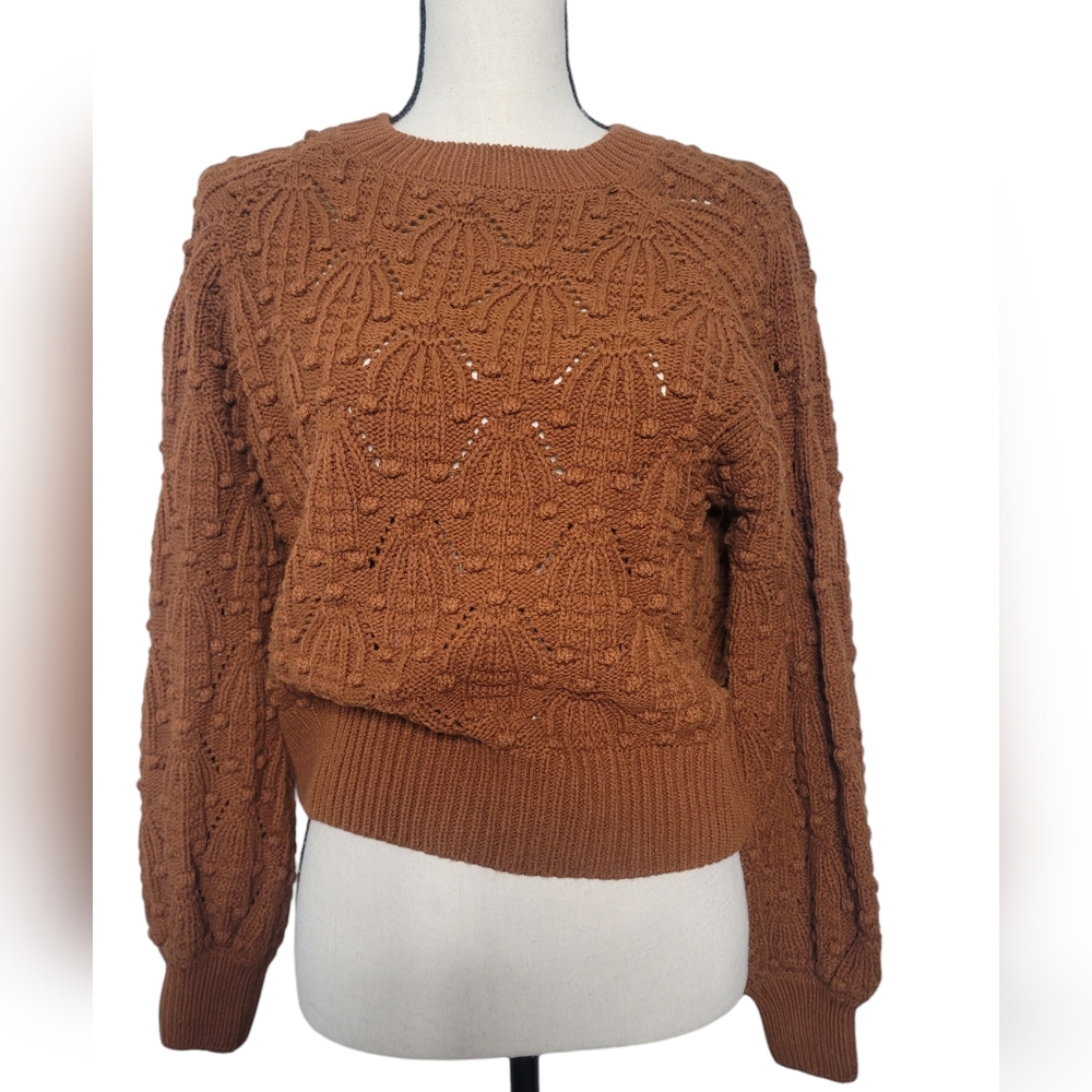 GORGEOUS Harper Heritage Size Small sweater in a burnt color